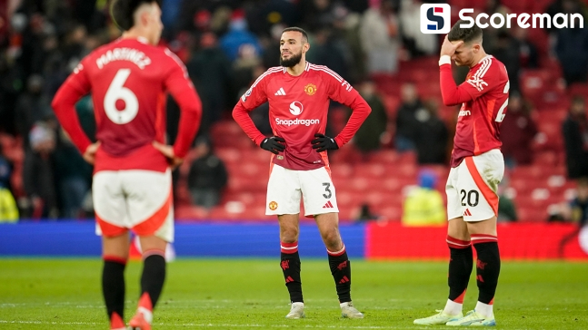 텐하흐 이어 아모림 감독도 본머스에 똑같이 0-3 완패